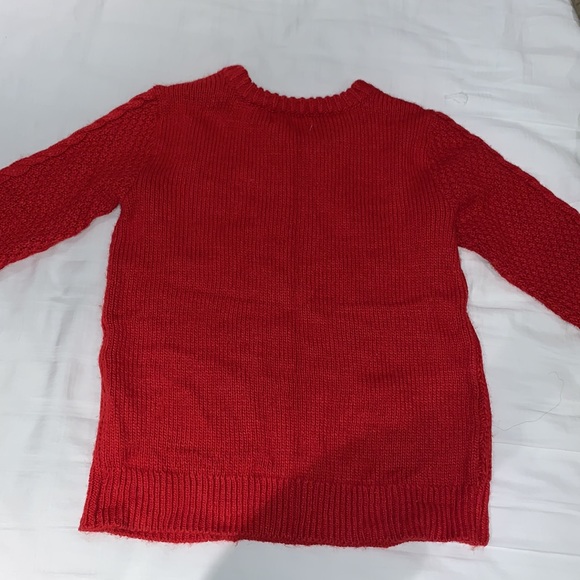 Red Knit Sweater - Picture 4 of 5